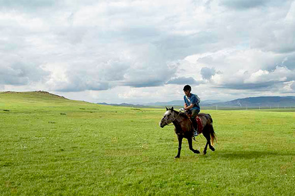 のんびり乗馬ライディング
