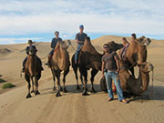 SA-309 らくだで砂丘に行こう ゲル泊☆ ふたこぶラクダ＝ライディングとわくわく乗馬ライディング 6・8日間